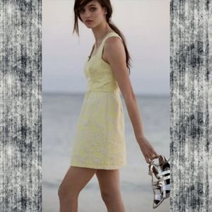 UO kimchi Blue Poolside Jacquard Sweerheart Neckline Dress